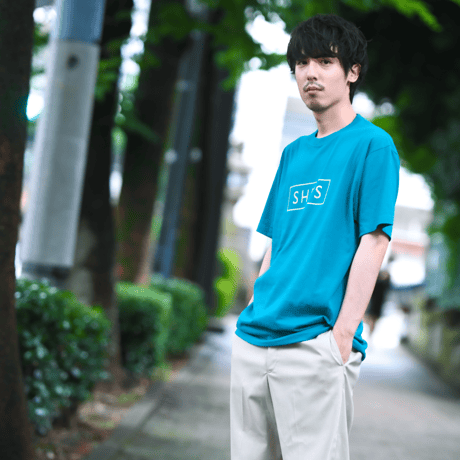 ロゴ Tシャツ（ジラフ×アップルグリーン）