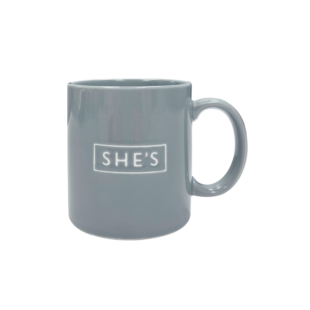 ロゴ 撥水マグカップ(グレー) | SHE'S ONLINE SHOP ロゴ 撥水マグカップ(グレー) | SHE'S ONLINE SHOP