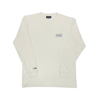 刺繍ロゴ ロングスリーブ(ナチュラル)