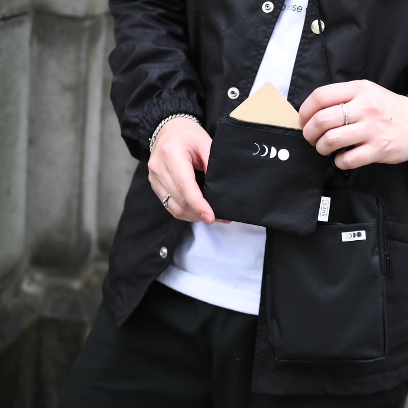 ショルダーポーチ&コインケース(ブラック) | SHE'S ONLINE SHOP ショルダーポーチ&コインケース(ブラック) | SHE'S ONLINE SHOP