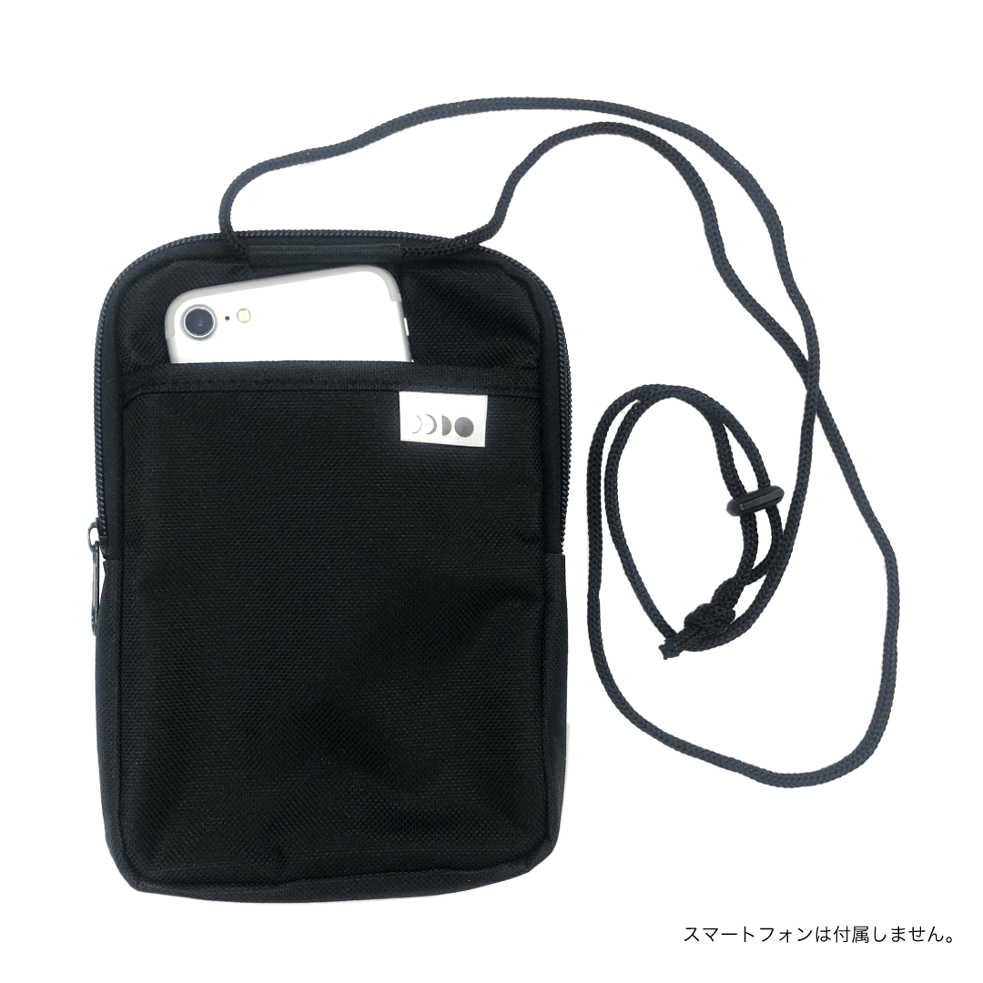 ショルダーポーチ＆コインケース（ブラック） | SHE'S ONLINE SHOP