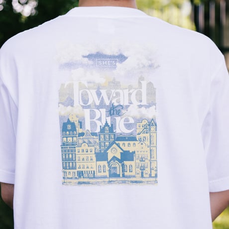 Toward the Blue Tシャツ(ホワイト)
