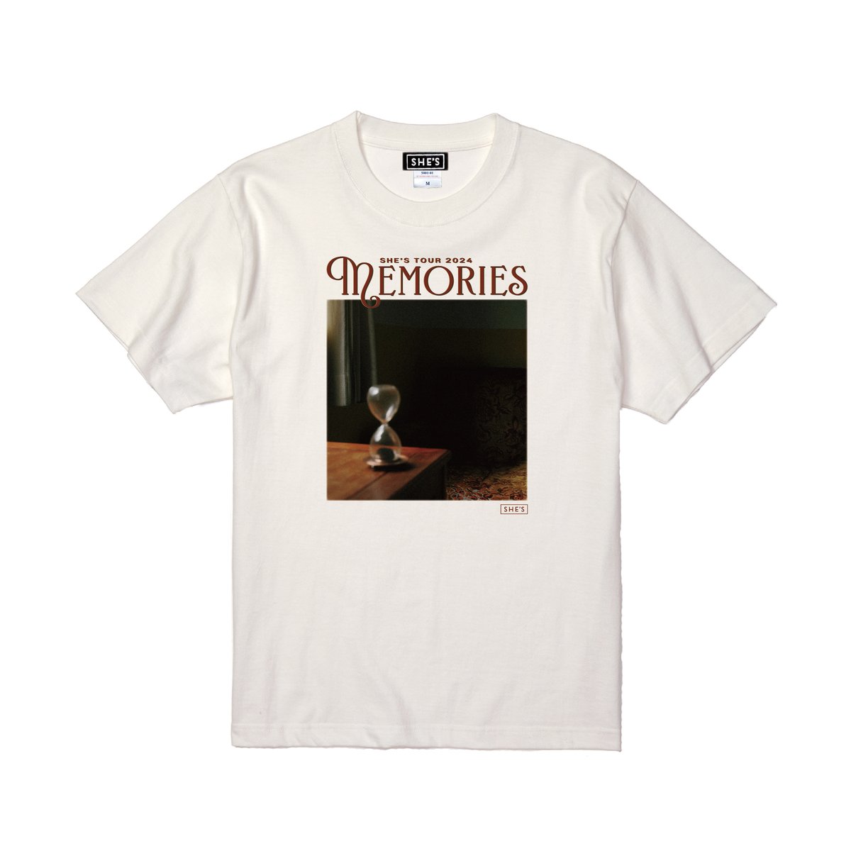 Memories Tシャツ(ホワイト) | SHE'S ONLINE SHOP Memories Tシャツ(ホワイト) | SHE'S ONLINE SHOP