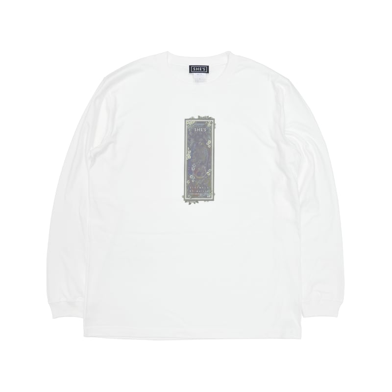 Sinfonia “Chronicle” #3 ロングスリーブTシャツ（ホワイト） | SHE