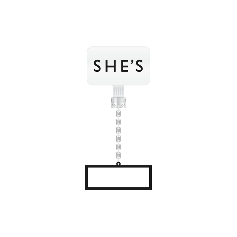 ロゴフォンタブ（ブラック） | SHE'S ONLINE SHOP