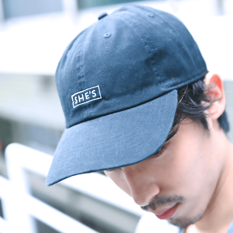 ロゴ キャップ(ブラック) | SHE'S ONLINE SHOP ロゴ キャップ(ブラック) | SHE'S ONLINE SHOP