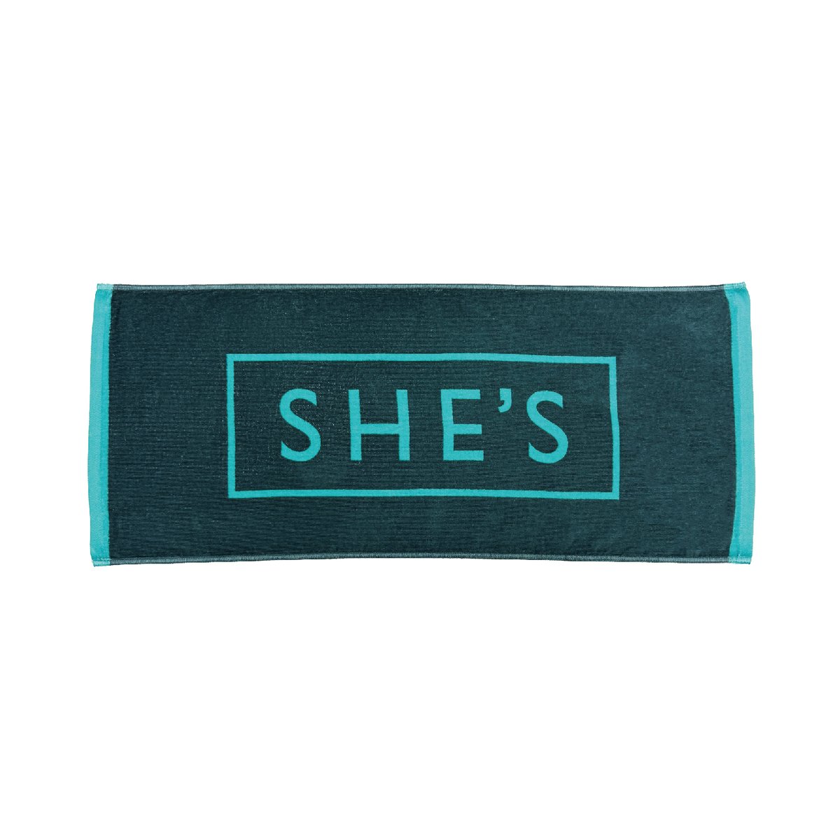 SHE'S シーズーロゴフェイスタオル ロゴタオル(ダークグリーン) | SHE'S ONLINE SHOP
