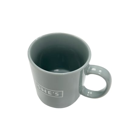 ロゴ 撥水マグカップ（グレー）