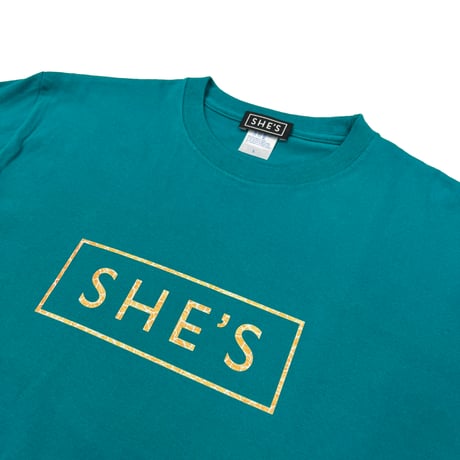 ロゴ Tシャツ（ジラフ×アップルグリーン）