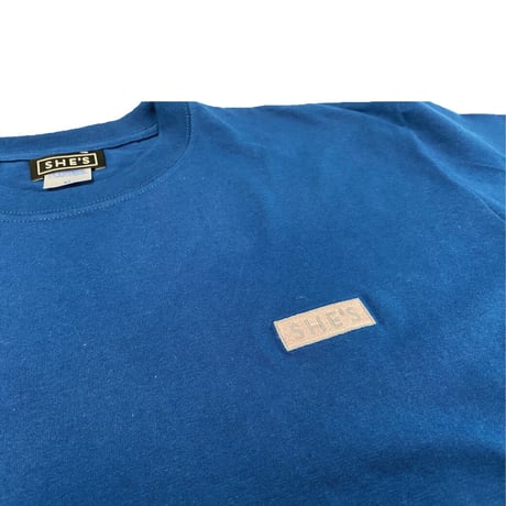 刺繍ロゴ Tシャツ（クラシックブルー）