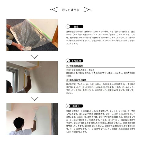 エッグペイント 施工コンプリートセット 《約45㎡施工》