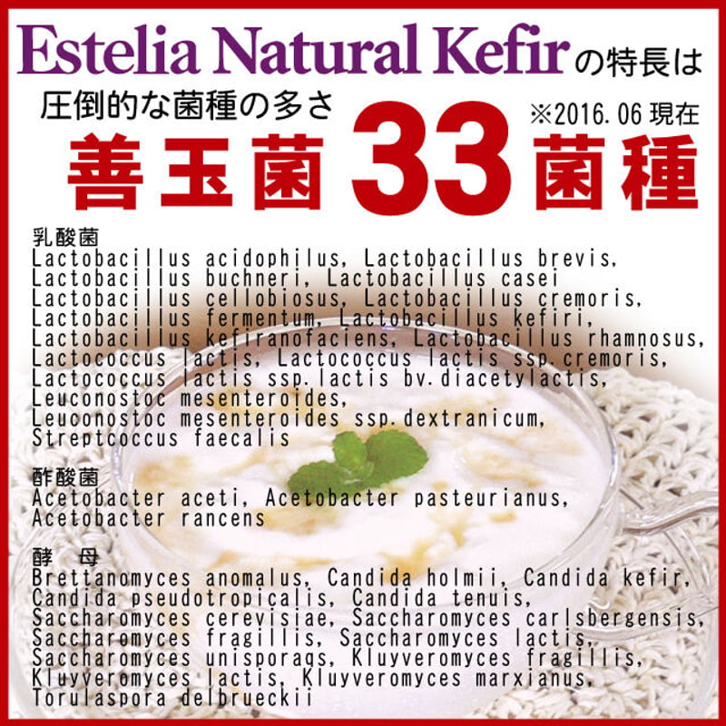 定期購入 20リットル分 ケフィアたね菌 | Estelia webshop