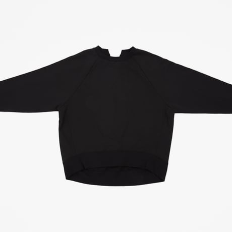 LACEUP SWEAT - BLACK