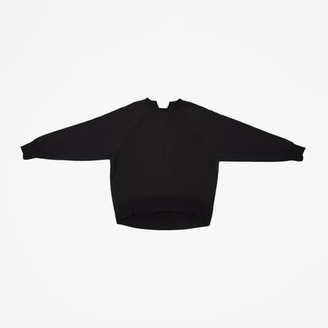 LACEUP SWEAT - BLACK