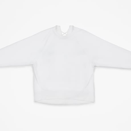 LACEUP SWEAT (S20AW-01) WHITE