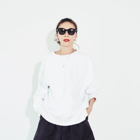 LACEUP SWEAT (S20AW-01) WHITE