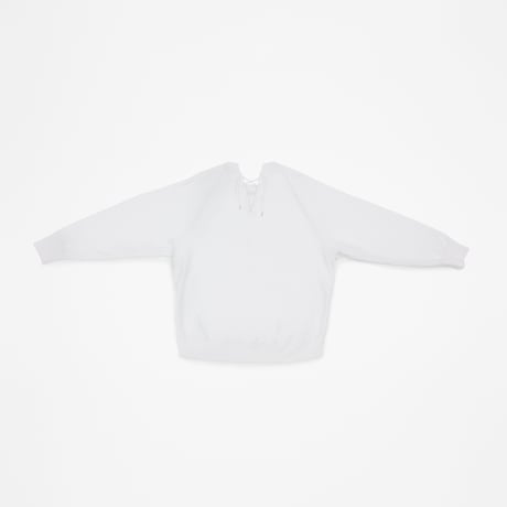 LACEUP SWEAT (S20AW-01) WHITE