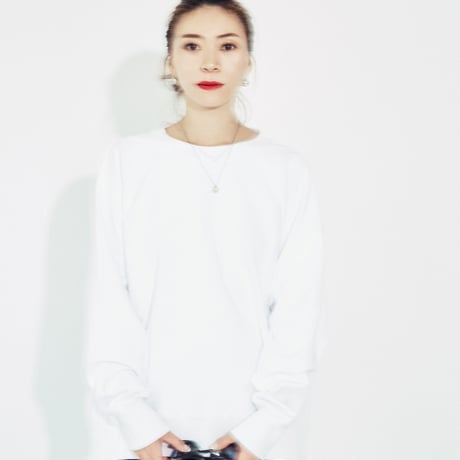 LACEUP SWEAT (S20AW-01) WHITE