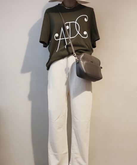 トルソーA.P.C カーキTシャツ×スウェットパンツコーデ（A.P.C・SIMPLICITE）Set