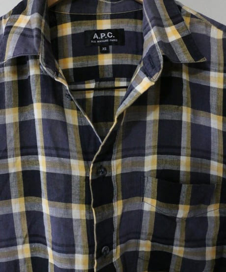 A.P.Cチェックシャツコーデ（A.P.C・ FREAK’S STORE）・Set