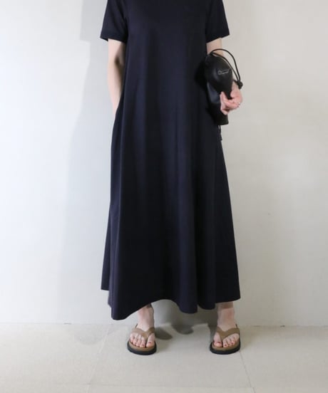 ネイビーポケ付きTシャツワンピース（BEAMS BOY）