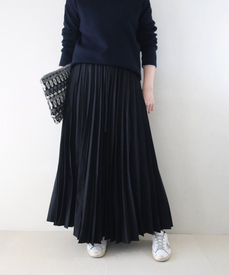 ロングプリーツスカートコーデ（Mila Owen・niko and…）Set | FITTIN