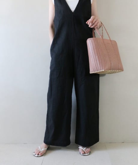 タンクトップ付きリネンサロペット（JOURNAL STANDARD relume）