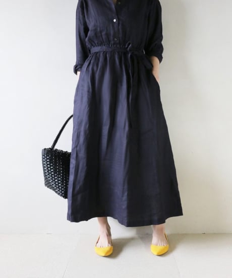 リネンロングシャツワンピース（URBAN RESEARCH DOORS）