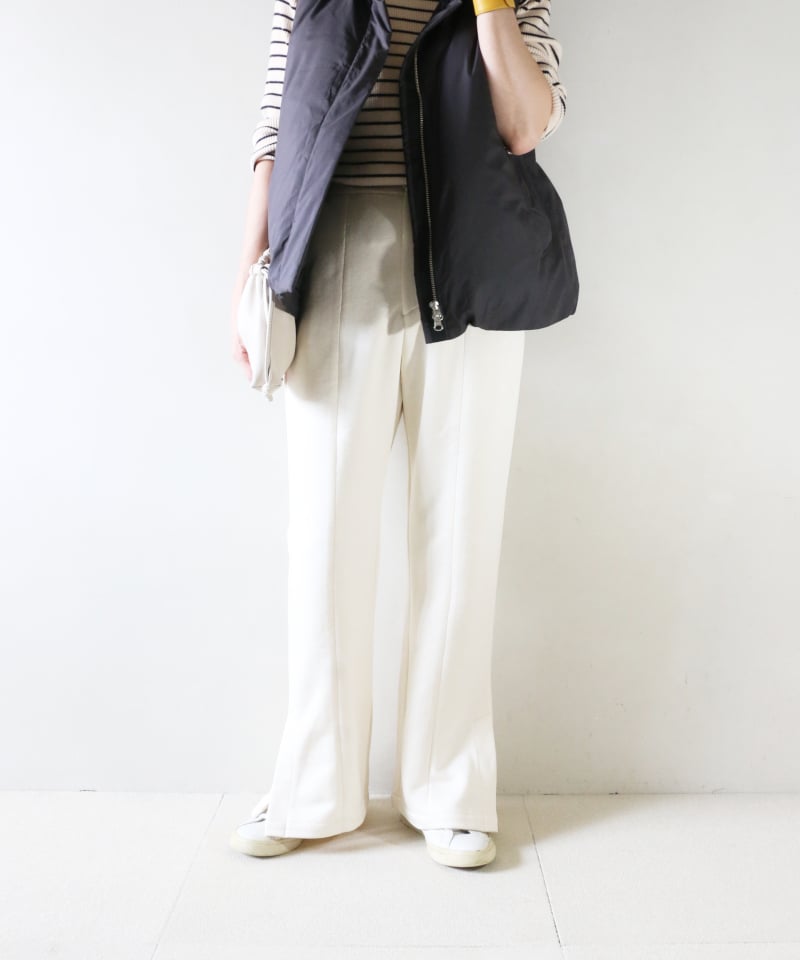 GREEN LABEL RELAXING ダウンベスト 羊革　レザー　希少　L ダウンベストコーデ（green label relaxing・Discoat・JEANASiS