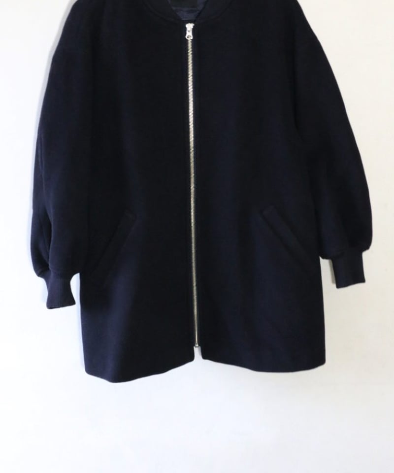 Spick and Span W/NyZIPコート ネイビー Spick & Span（スピックアンドスパン）の「W/NyZIPコート