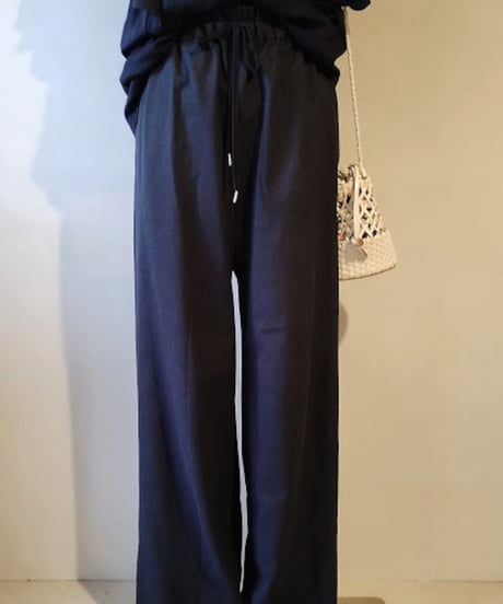 ラッフルカットソー×ワイドパンツコーデ（BEAUTY＆YOUTH ・Curensilogy）Set