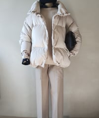BECKERオーバーダウンブルゾン×プルオーバーニットコーデ（JOURNAL STANDARD NEU・TODAYFUL）Set