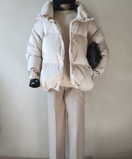 BECKERオーバーダウンブルゾン×プルオーバーニットコーデ（JOURNAL STANDARD NEU・TODAYFUL）Set