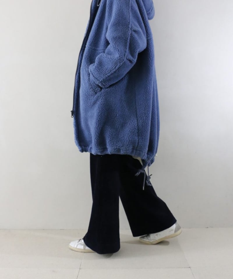 ボアロングコートコーデ（JOURNAL STANDARD・Spick ＆ Span・MOUSS