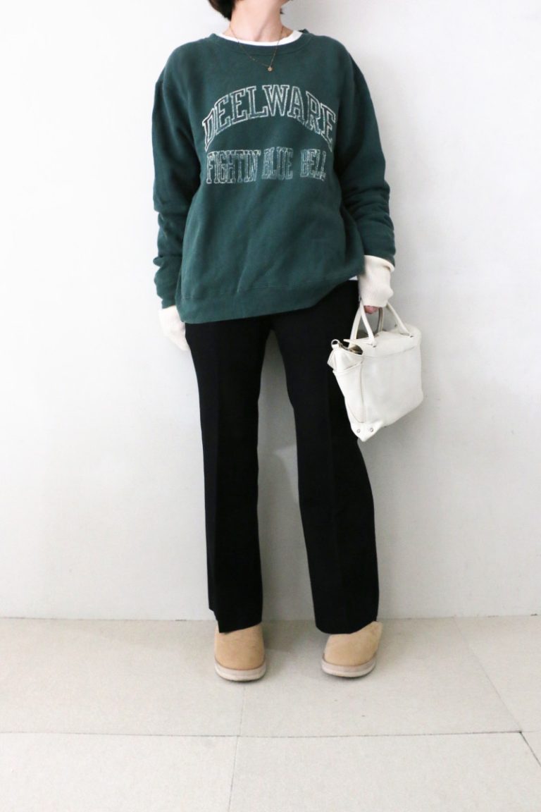 Deuxieme Classe WIDE SWEAT パンツコーデ Deuxieme Classe WIDE SWEAT パンツコーデ