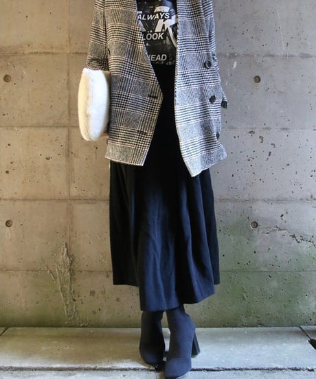 emmi atelier グレンチェックジャケット）（単品）