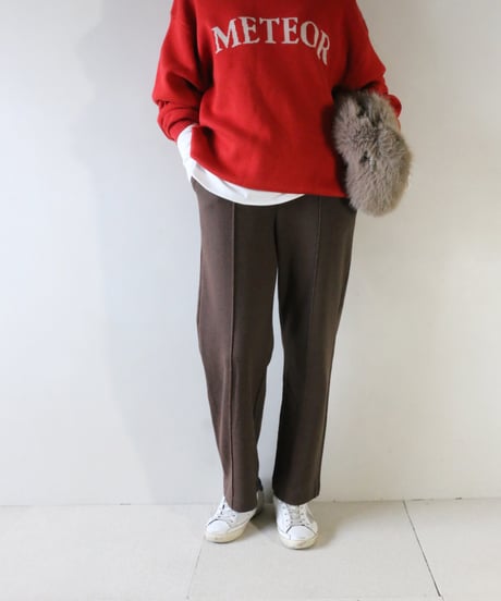 ロゴインターシャニットコーデ（ITEMS URBAN RESEARCH・6(ROKU)  BEAUTY&YOUTH UNITED ARROWS）Set