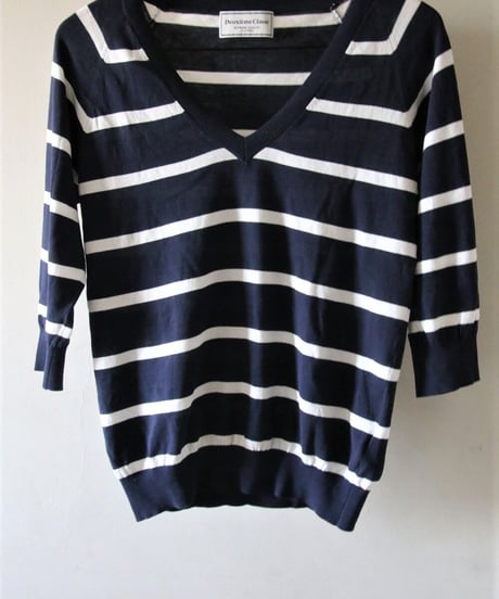 DEUXIEME CLASSE ボーダーニット（単品）