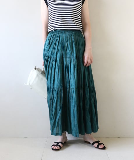 コットンマキシスカート Spick ＆ Span（単品）
