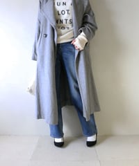 グレーWOOLトレンチコートコーデ（SACRA・Mila Owen）Set