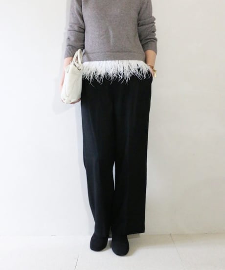 ウールワイドパンツ BEAUTY＆YOUTH（単品）