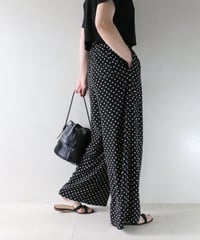 クロップドTシャツ×ドットパンツコーデ（Deuxieme Classe EVERYDAY I LIKE.・VERMEIL par iena）Set