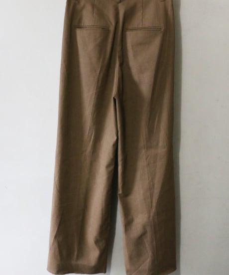 tuck wide スラックス plage(単品）