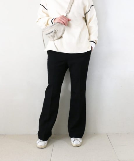 ハイネック配色プルオーバー×パンツコーデ（GLOBAL WORK・Deuxieme Classe）Set