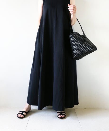 BEAUTY ＆YOUTH ブラックフレアワンピース