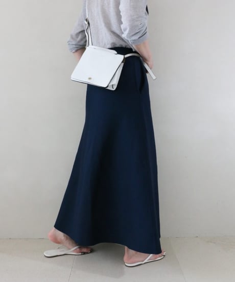 シアーカーディガン×ニットスカートコーデ（PLST・BEAUTY&YOUTH）・Set