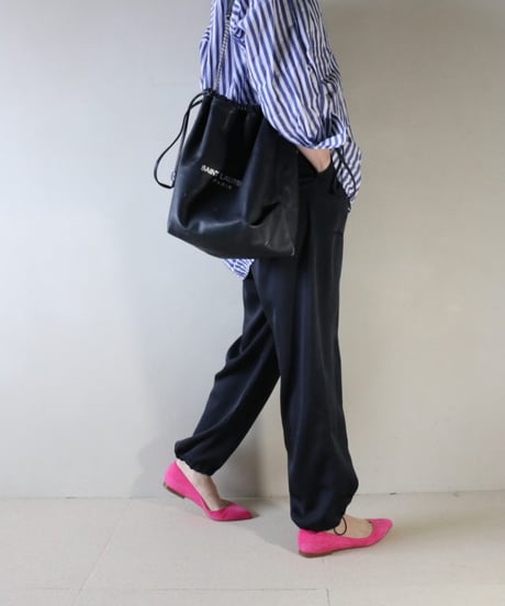 ストライプシャツ×グロッシー ベイカー 2WAY パンツコーデ（JOURNAL STANDARD relume・green label relaxing）Set