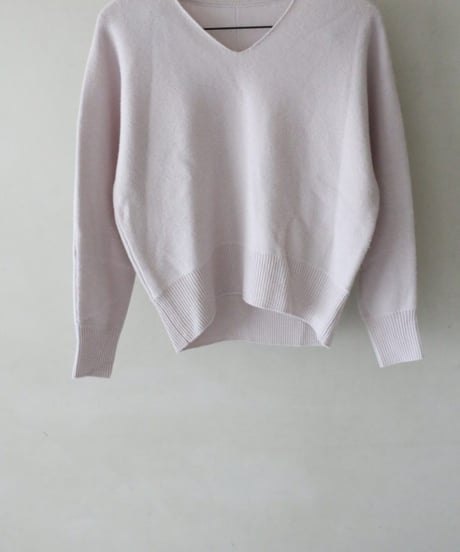 Vネックニット×ワイドパンツ×チェックストールコーデ（green label relaxing・AEWEM MATOPH・NATURAL BEAUTY BASIC）Set