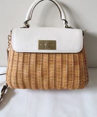 KATE SPADE 2wayかごバッグ