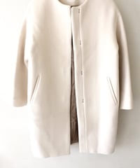 ラムズウールノーカラーコートIENA（単品）